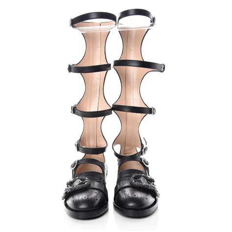 gucci queercore knee high boots